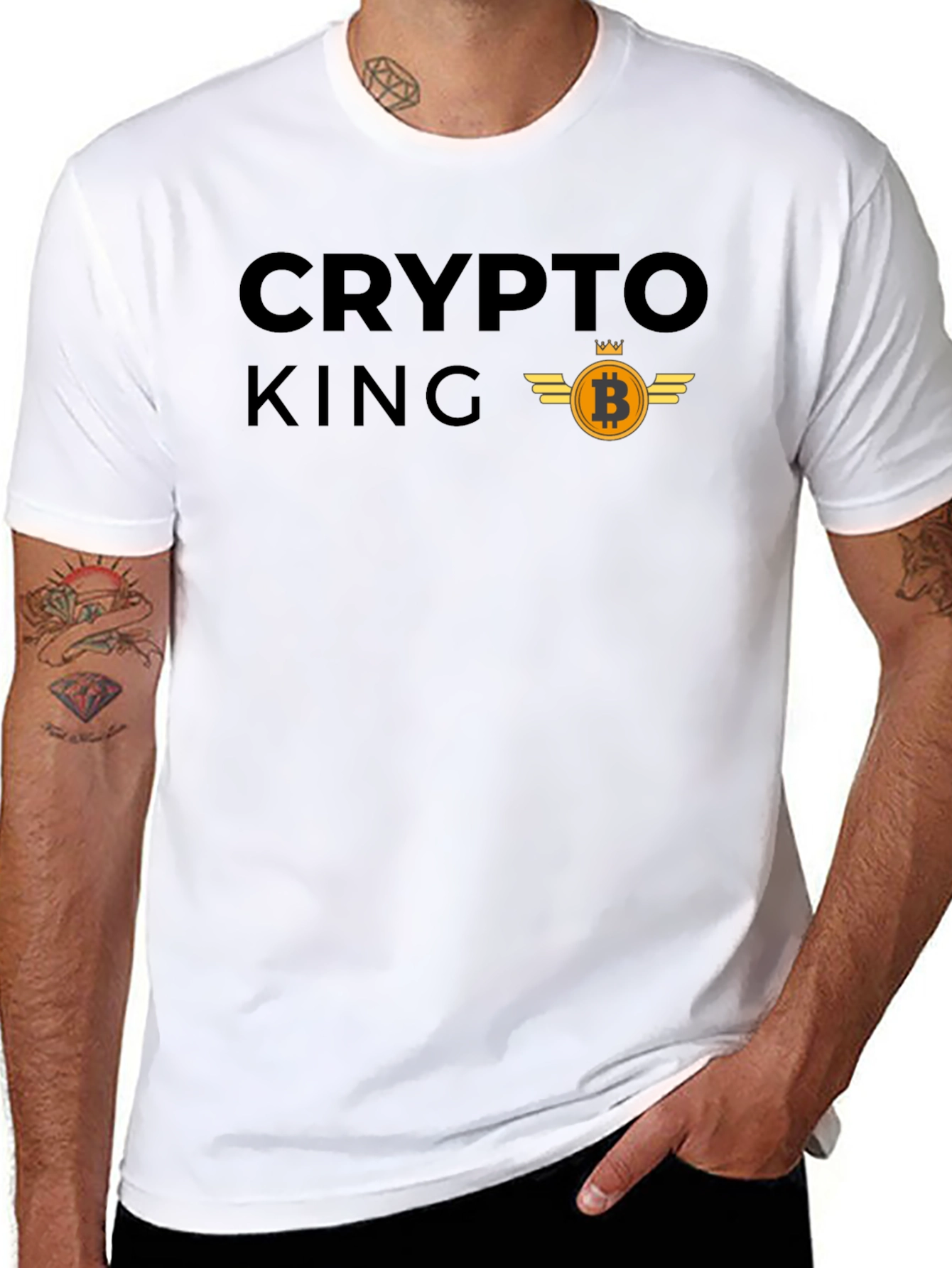 Crypto King Bitcoin T-Shirt