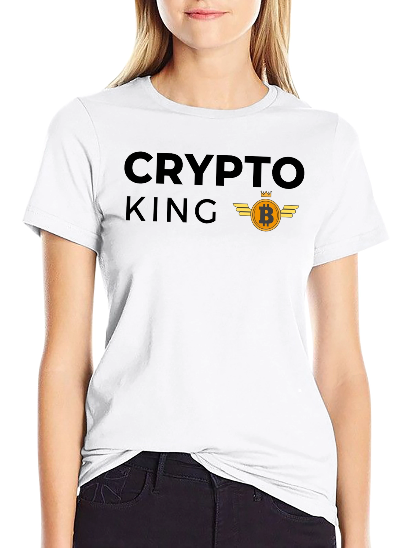 Crypto King Bitcoin T-Shirt