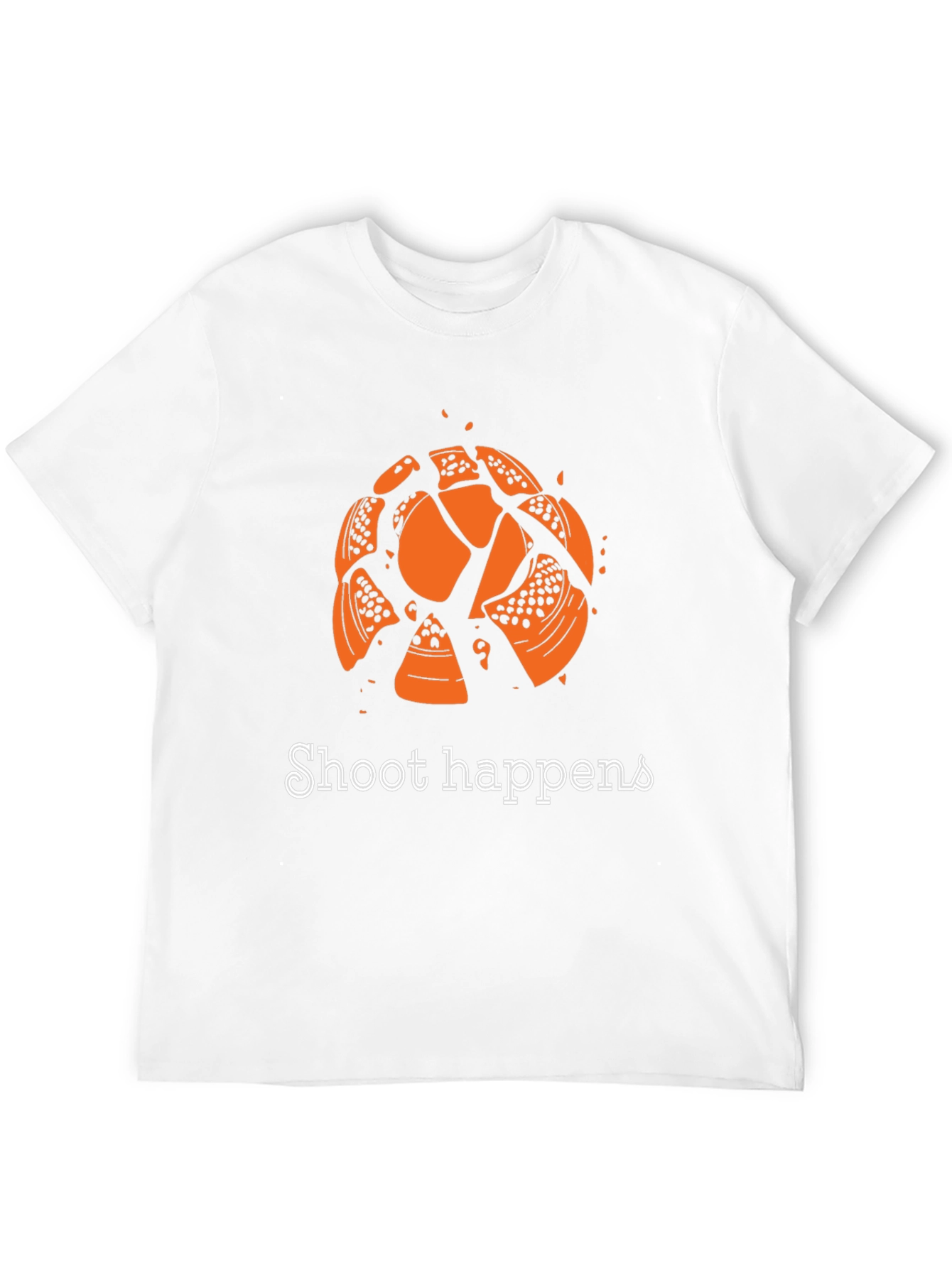 Shoot Happens T-Shirt - Clay Target Shooting Tee