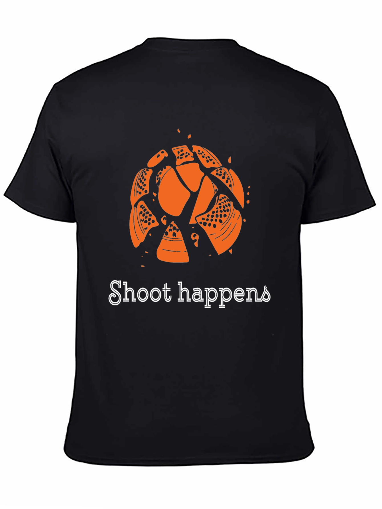 Shoot Happens T-Shirt - Clay Target Shooting Tee