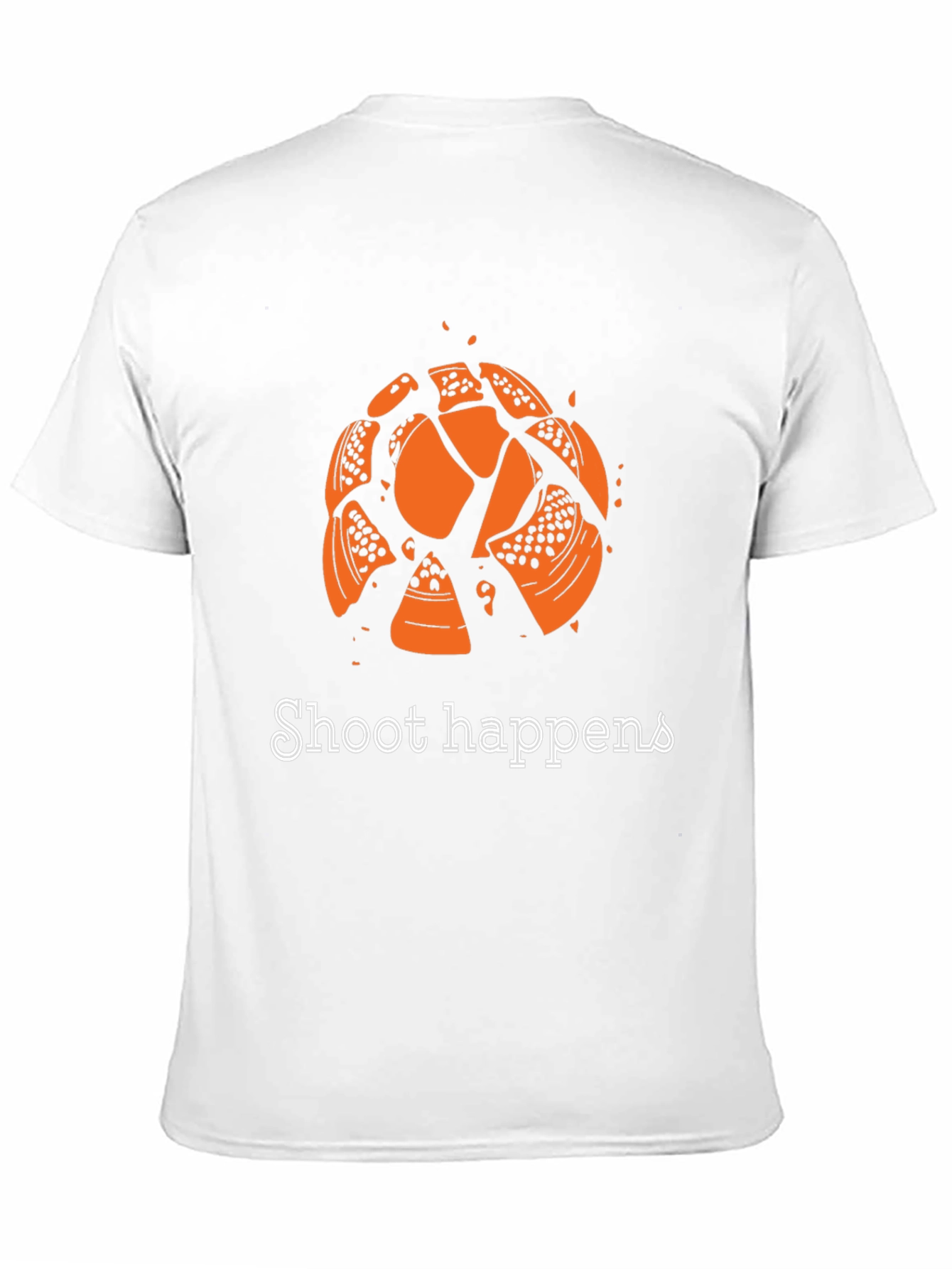 Shoot Happens T-Shirt - Clay Target Shooting Tee