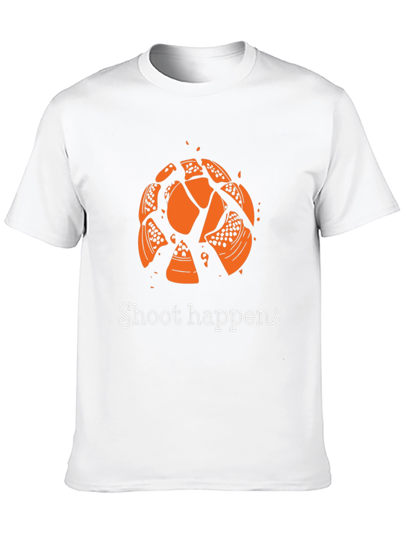 Shoot Happens T-Shirt - Clay Target Shooting Tee