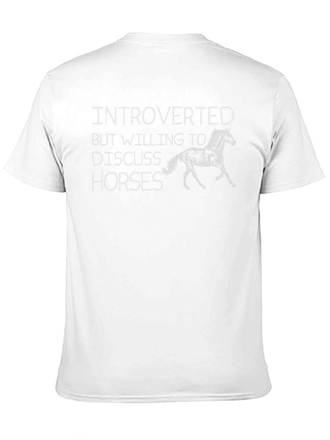 Introverted Horse Lovers T-Shirt