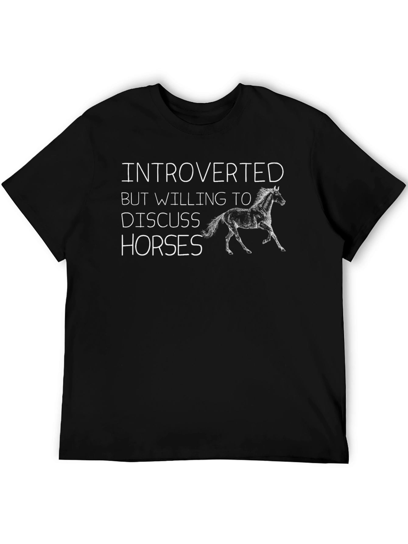 Introverted Horse Lovers T-Shirt