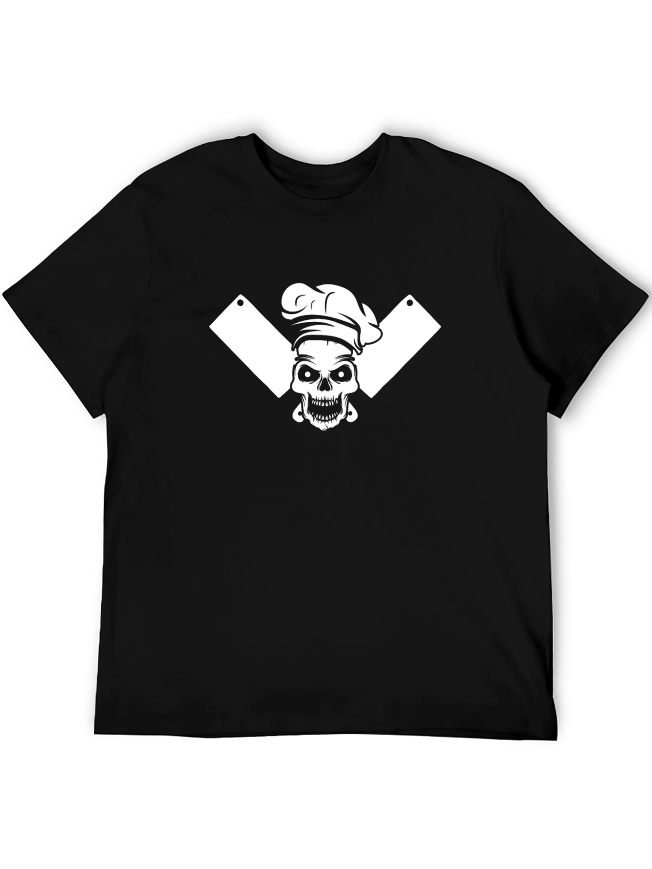 Skull Chef T-Shirt - Culinary Humor Tee