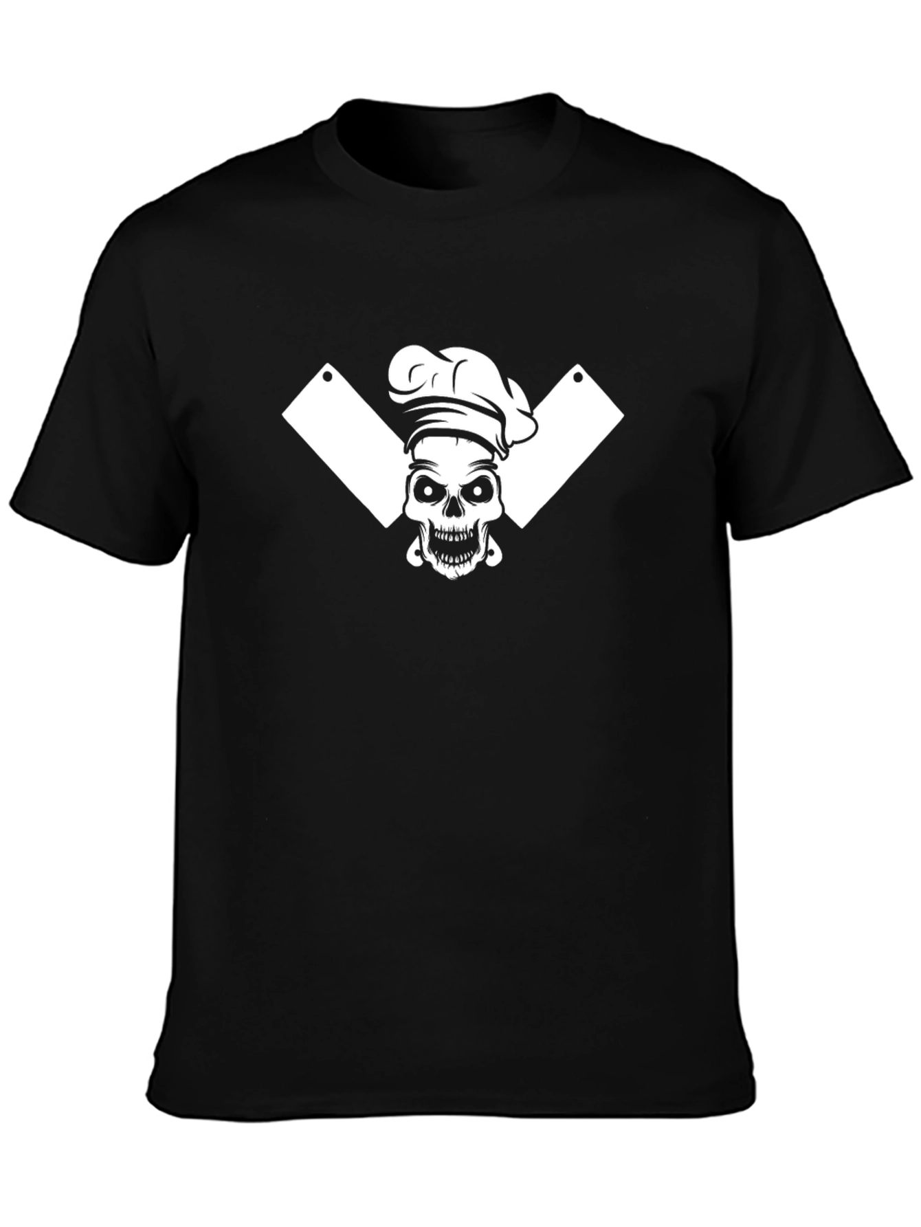 Skull Chef T-Shirt - Culinary Humor Tee