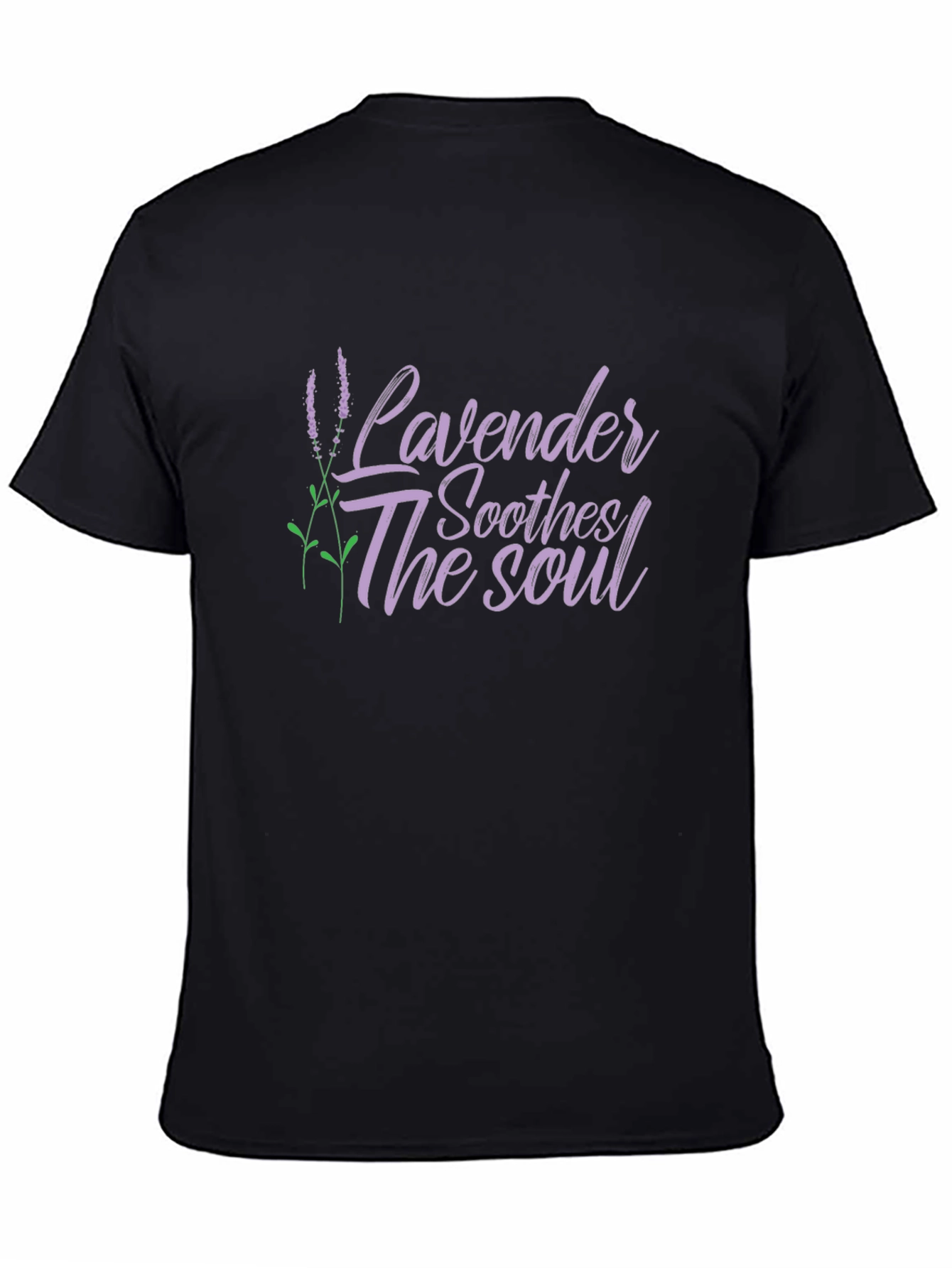 Lavender Soothes The Soul Graphic Tee