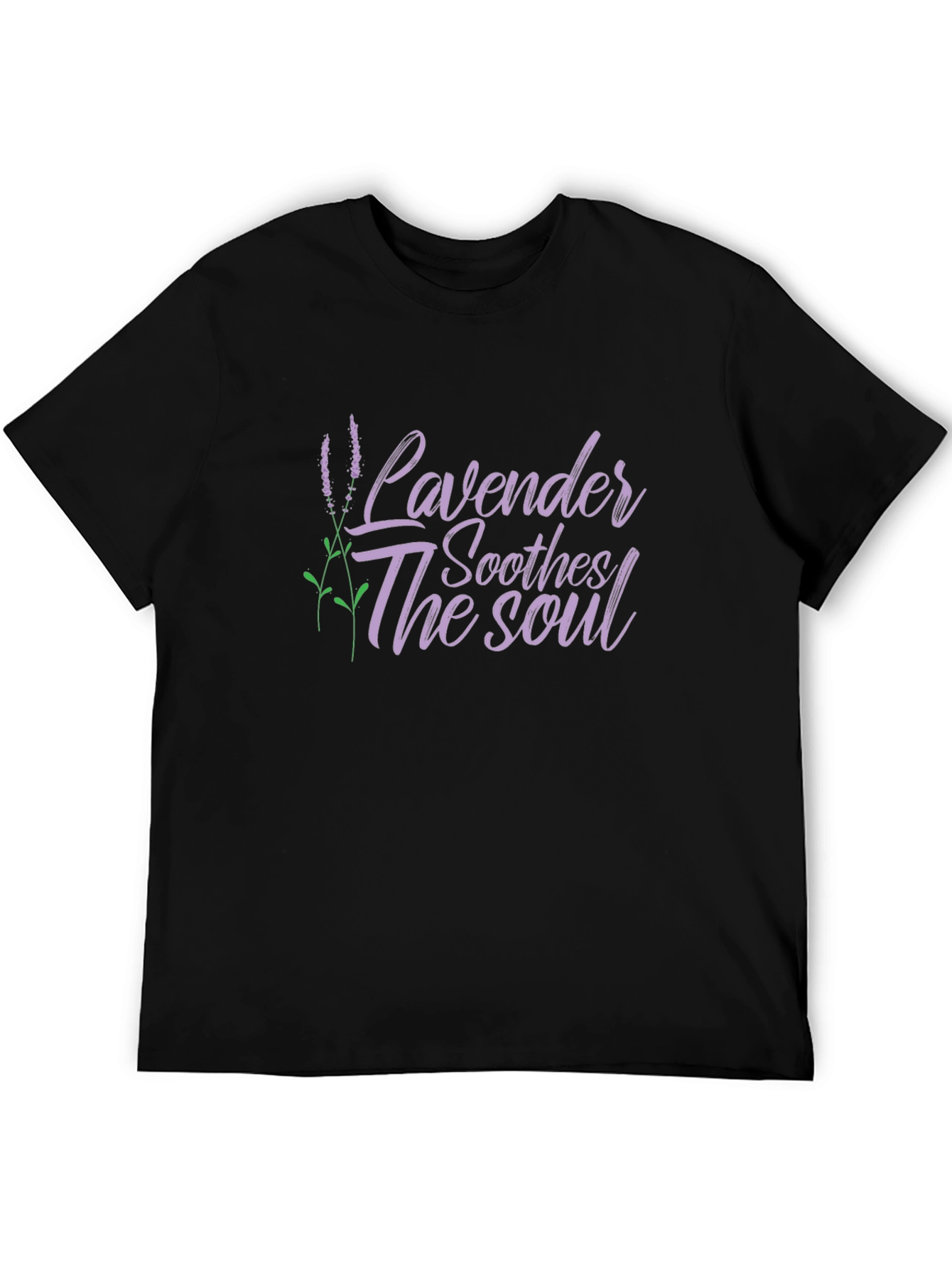 Lavender Soothes The Soul Graphic Tee