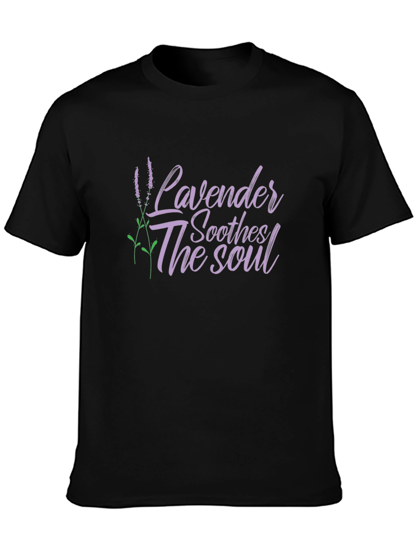Lavender Soothes The Soul Graphic Tee