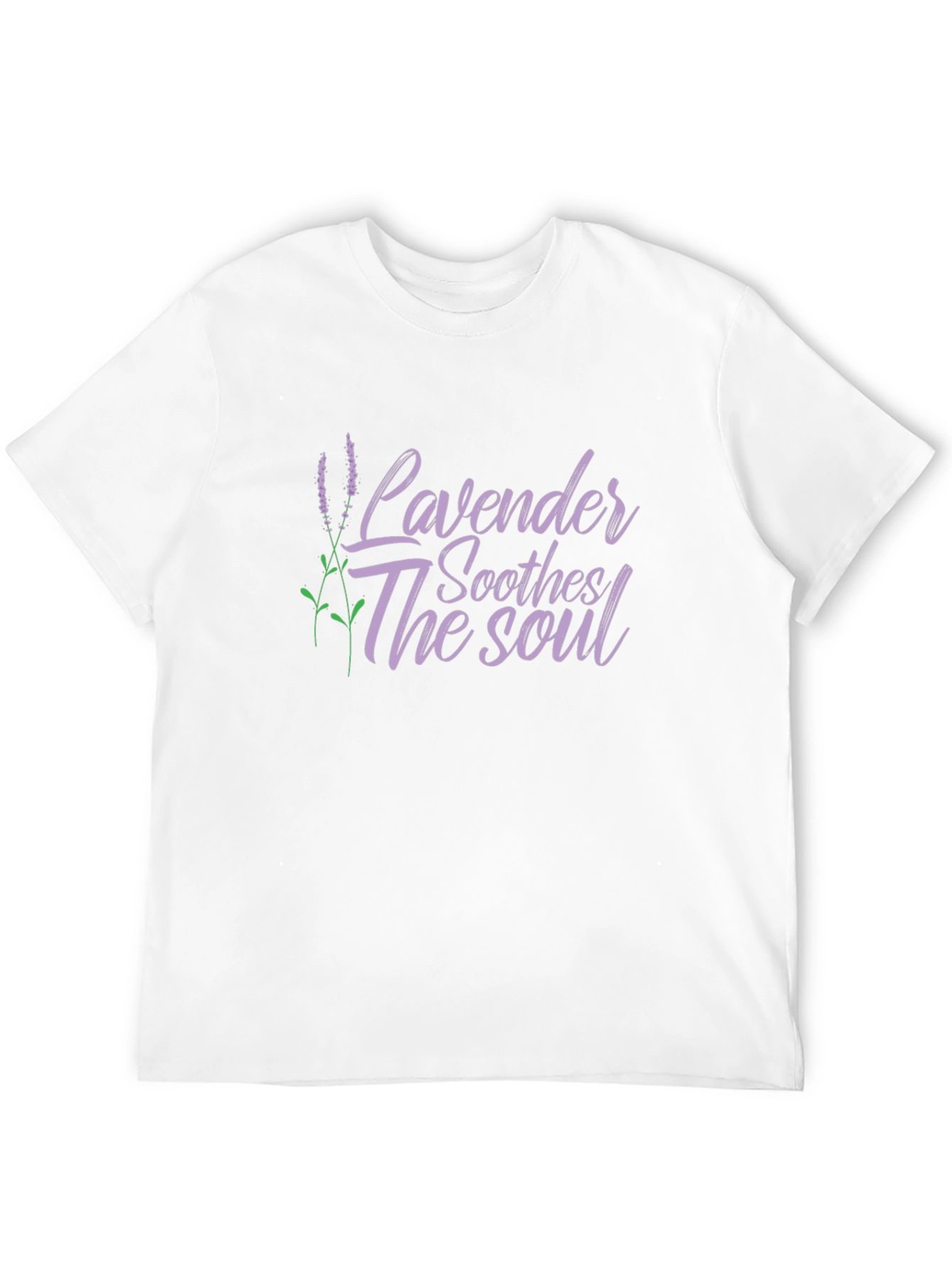 Lavender Soothes The Soul Graphic Tee