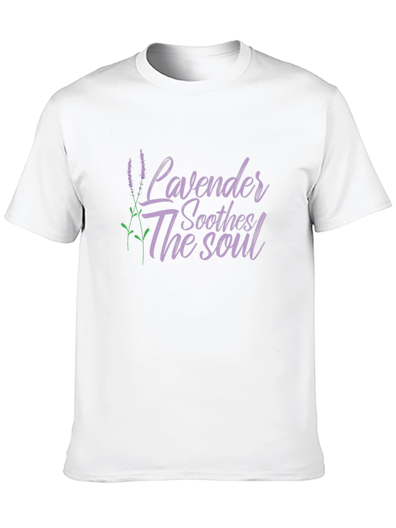 Lavender Soothes The Soul Graphic Tee