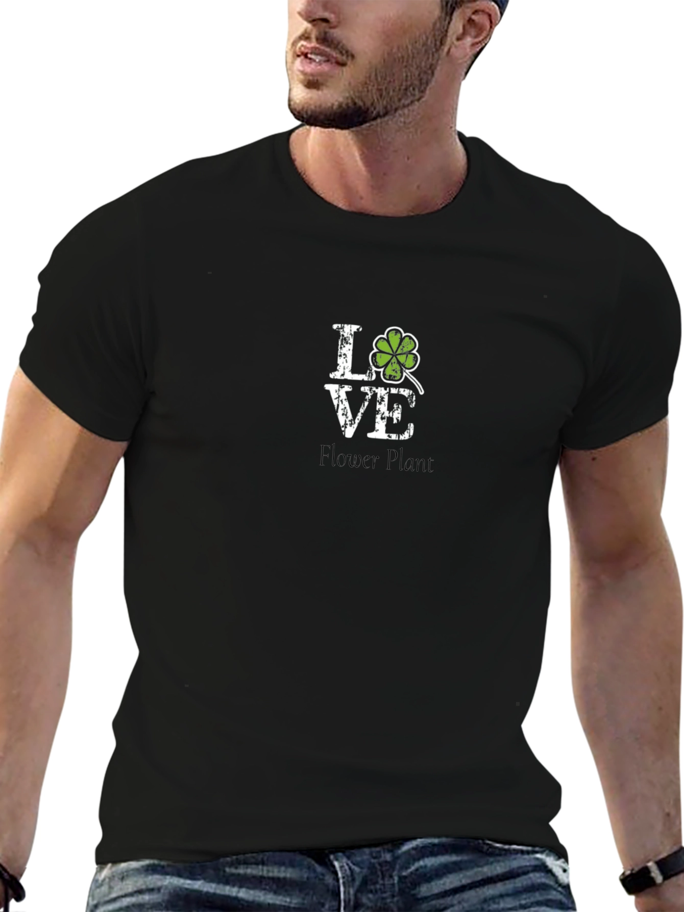 LOVE Shamrock Graphic Tee - St. Patricks Day Shirt