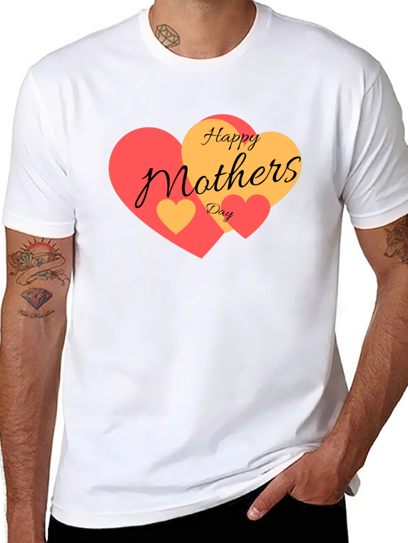 Happy Mothers Day Heart T-Shirt