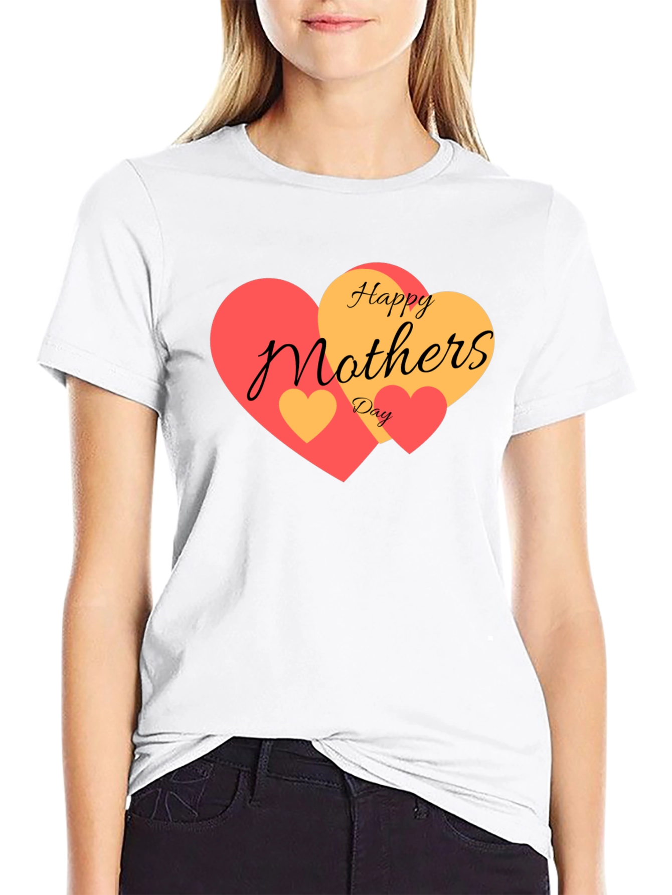 Happy Mothers Day Heart T-Shirt