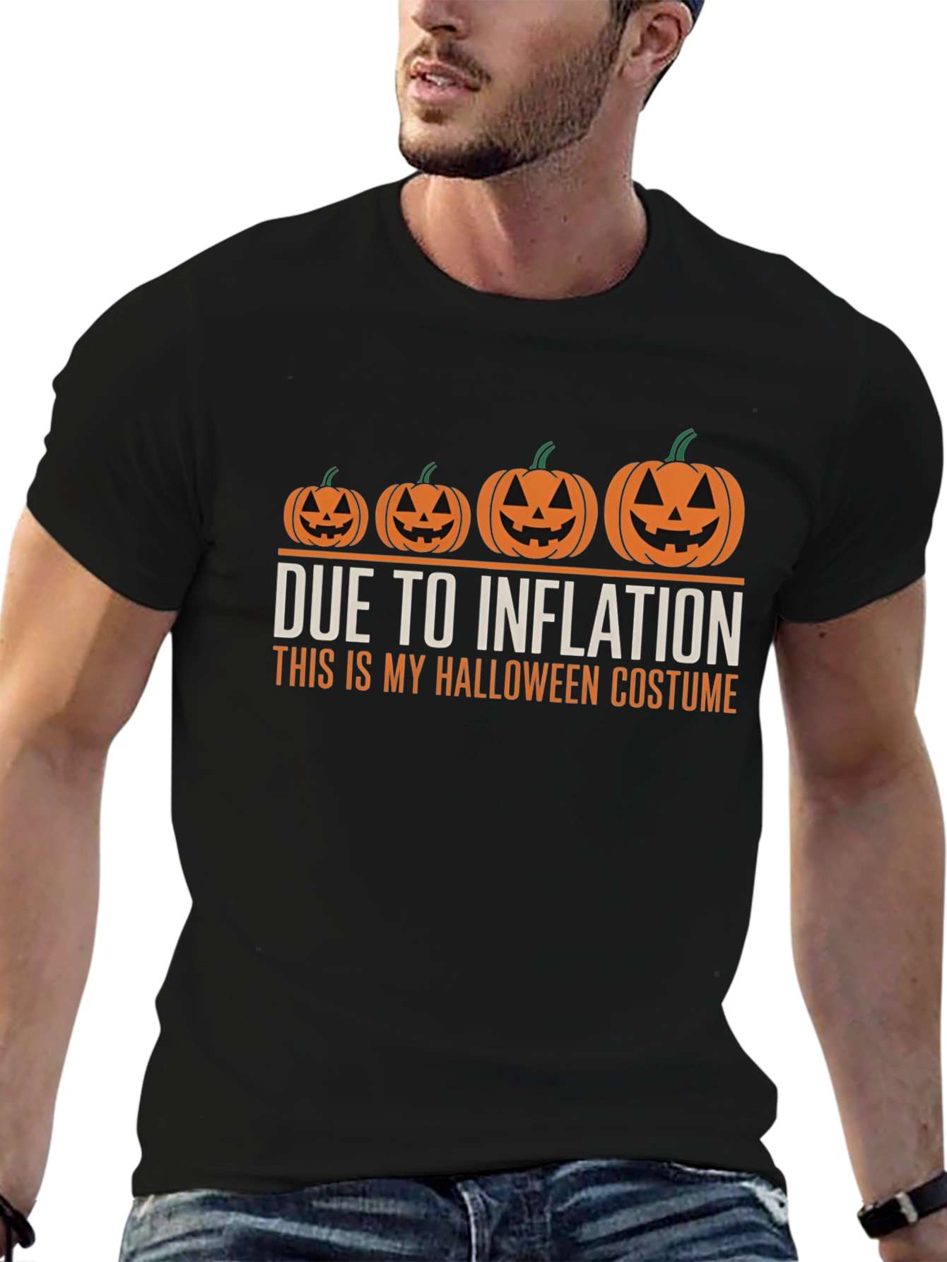 Inflation Halloween Costume T-Shirt