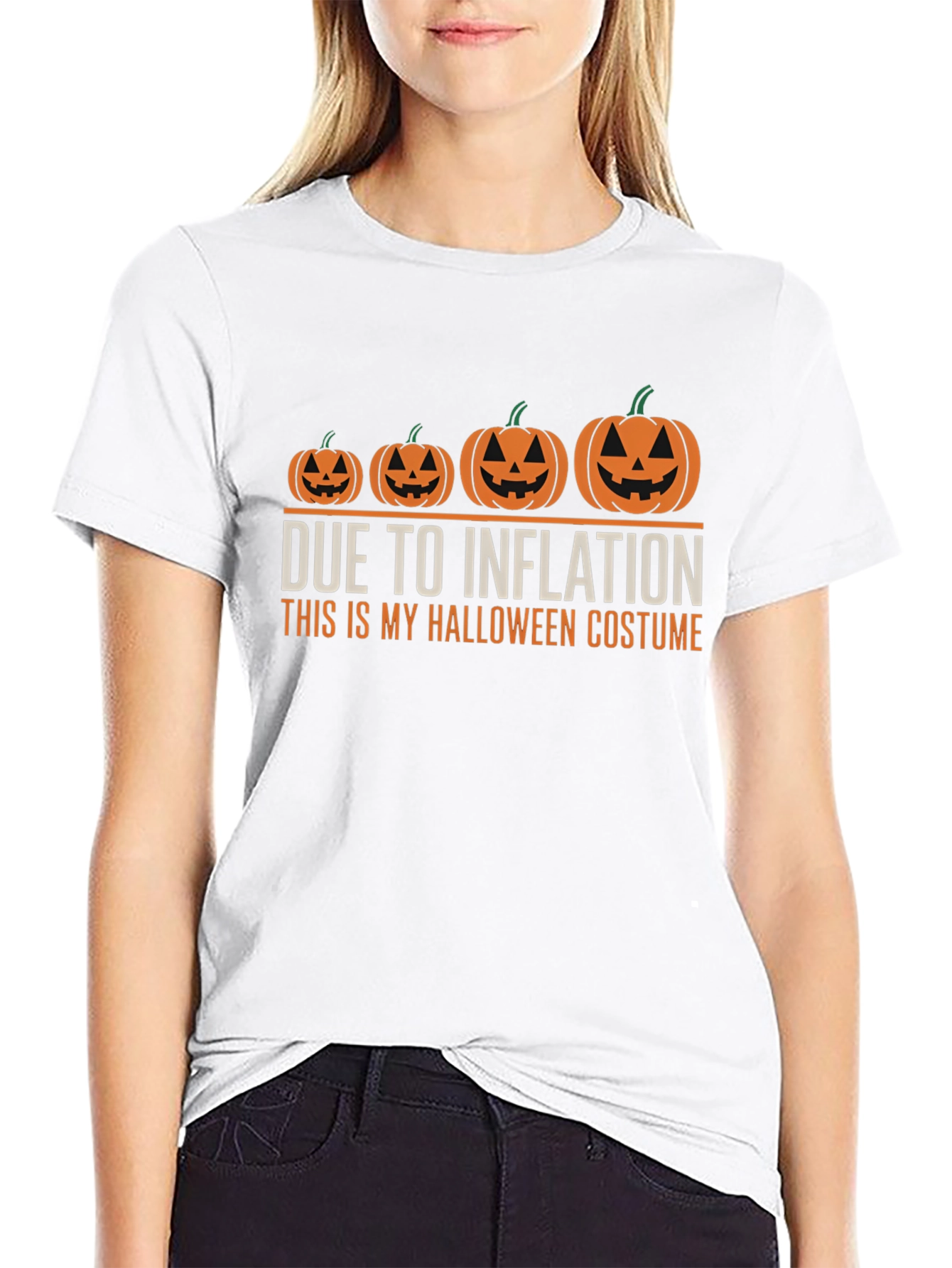 Inflation Halloween Costume T-Shirt