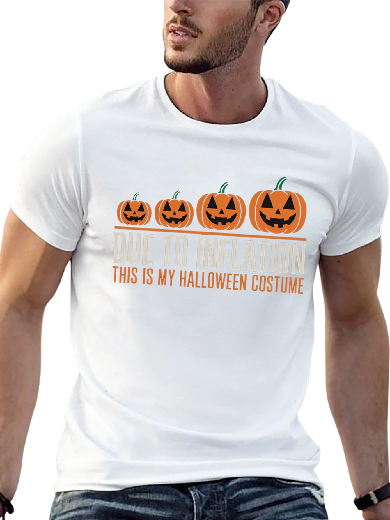 Inflation Halloween Costume T-Shirt