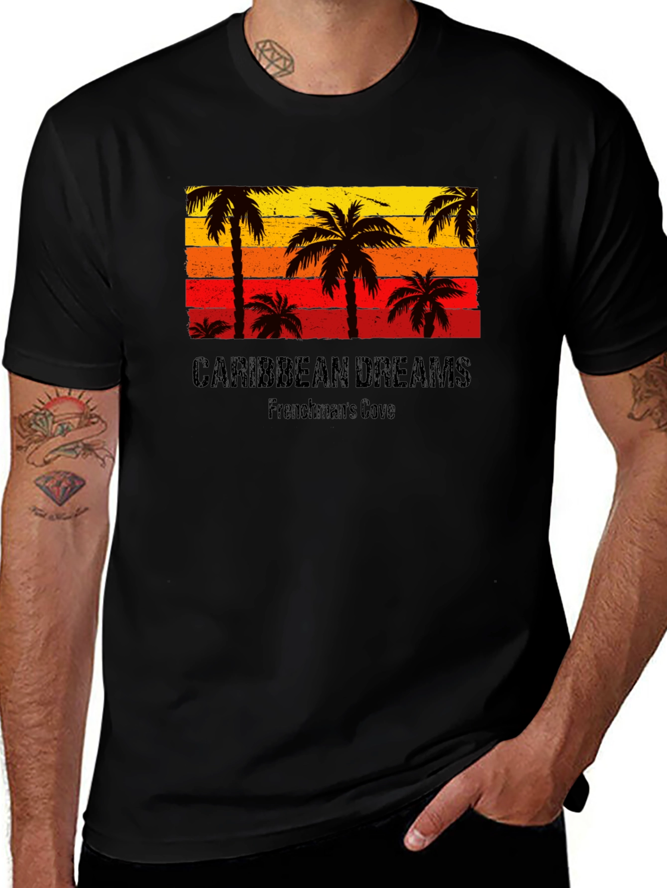 Caribbean Dreams T-Shirt - Island Vibes
