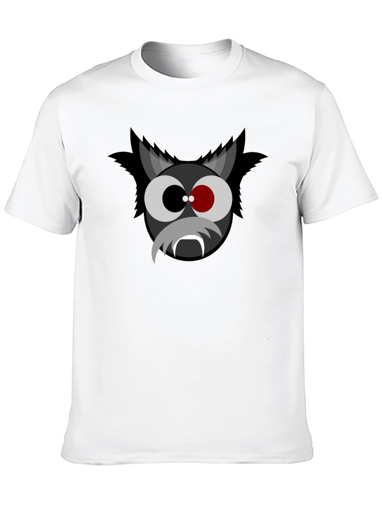 Cartoon Vampire T-Shirt - Black