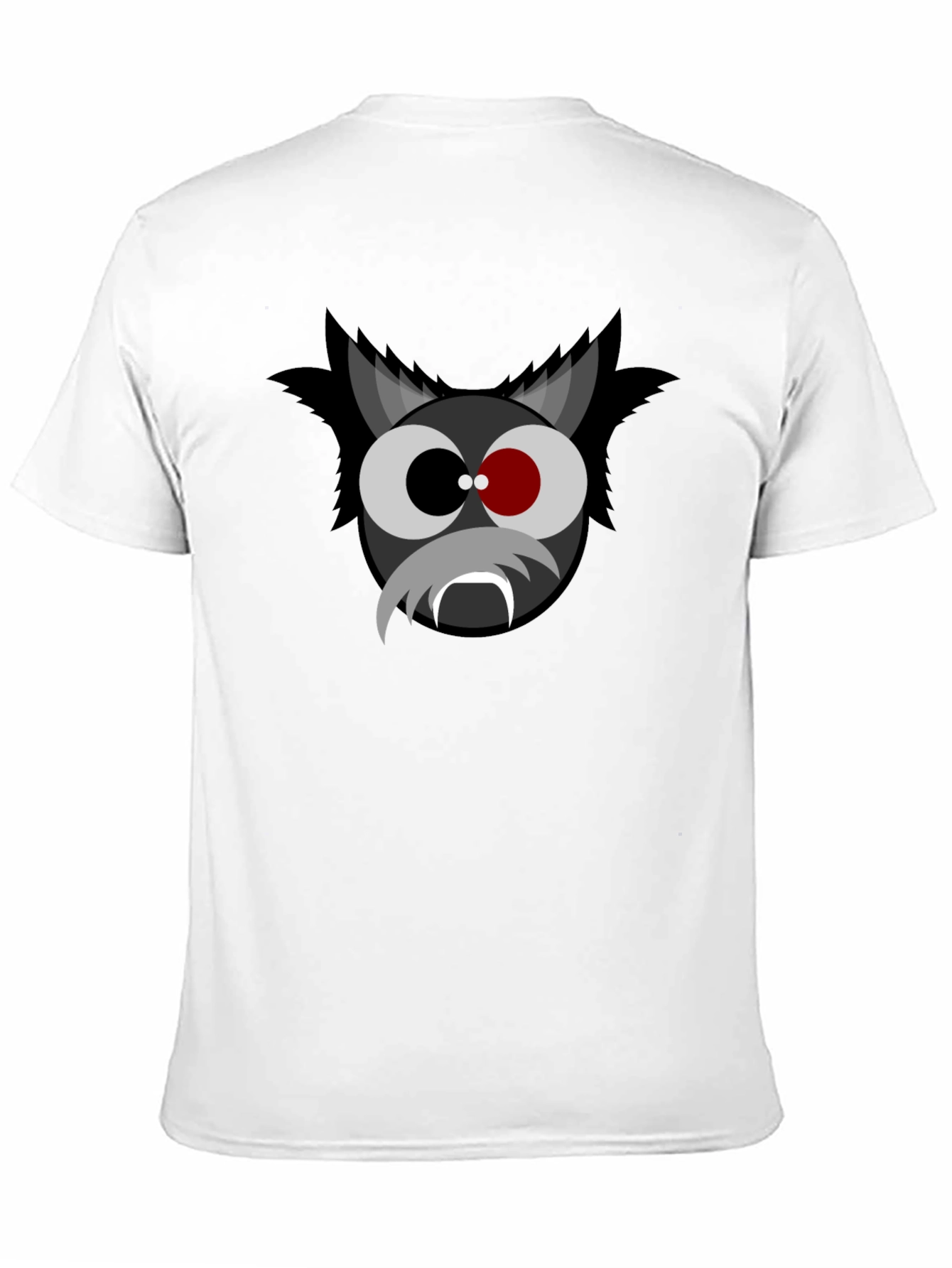 Cartoon Vampire T-Shirt - Black