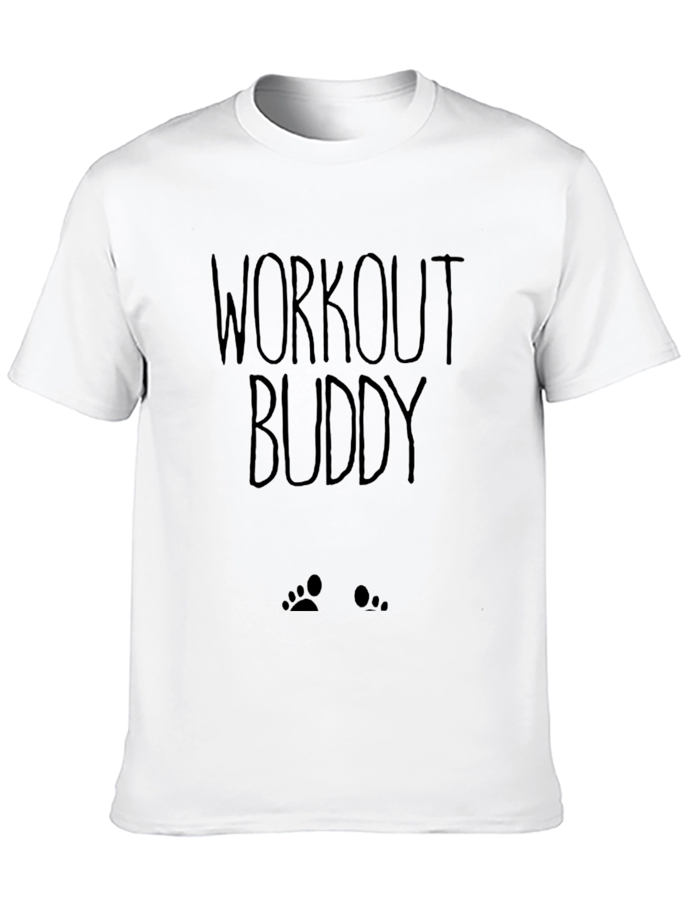 Workout Buddy Mens Graphic Tee