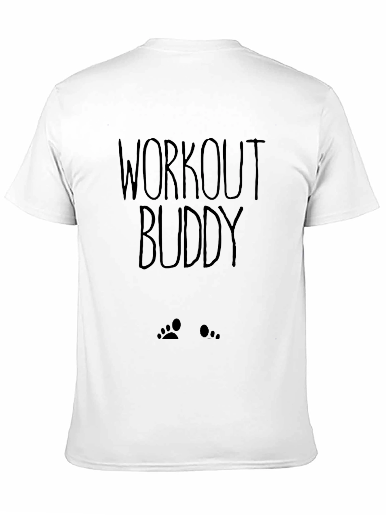 Workout Buddy Mens Graphic Tee