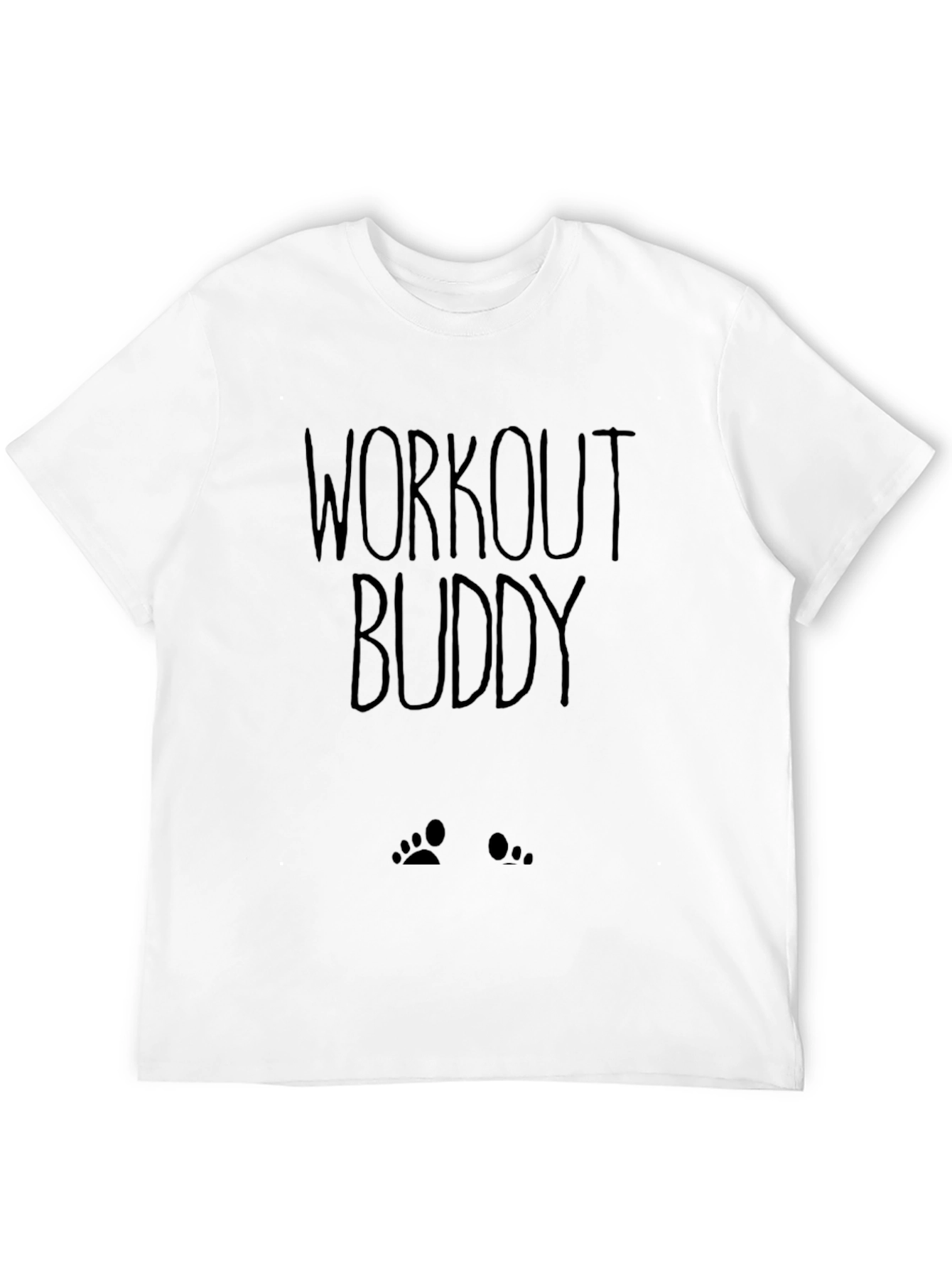 Workout Buddy Mens Graphic Tee