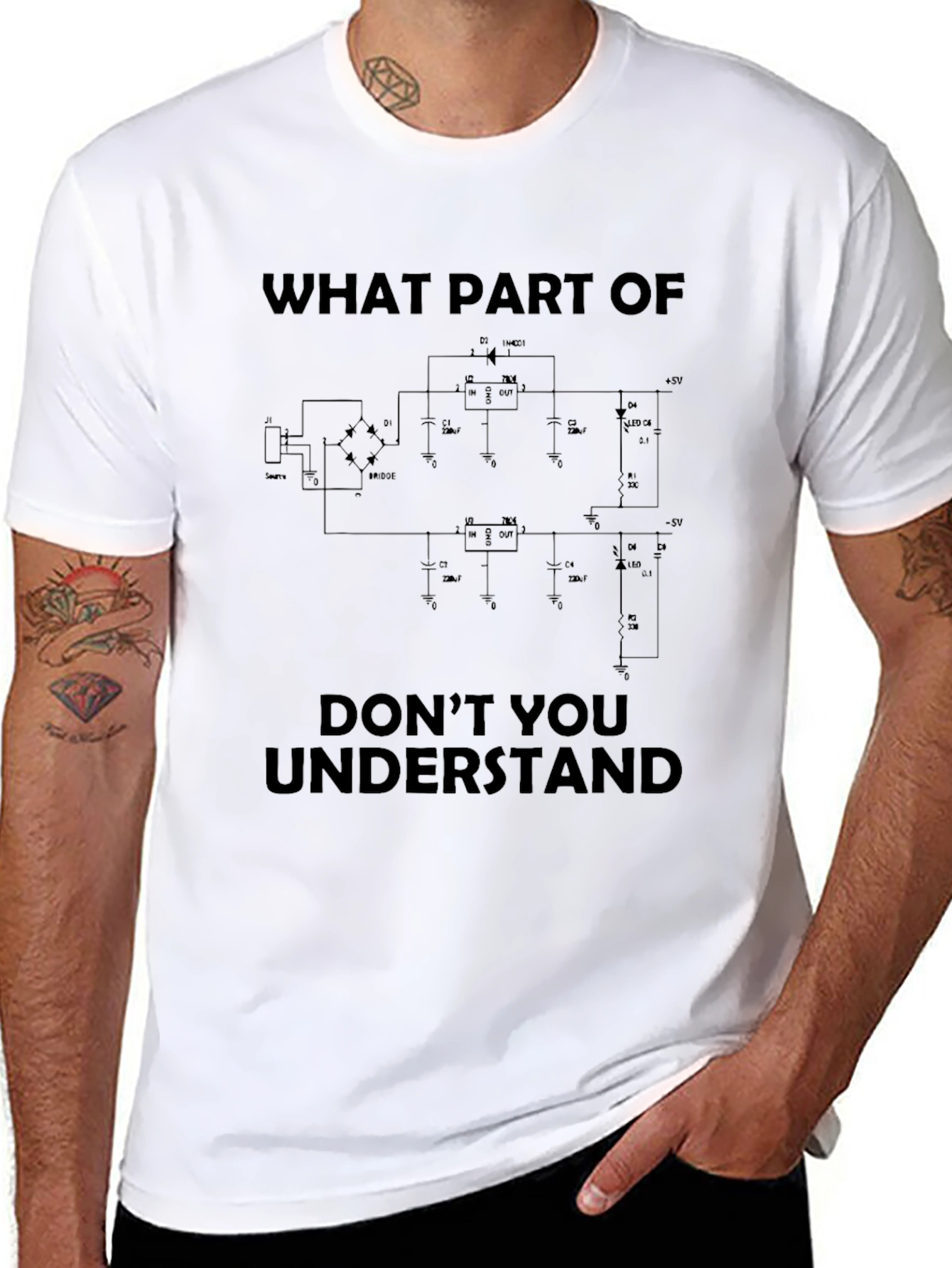 Engineer Circuit Humor T-Shirt - Understand This?
