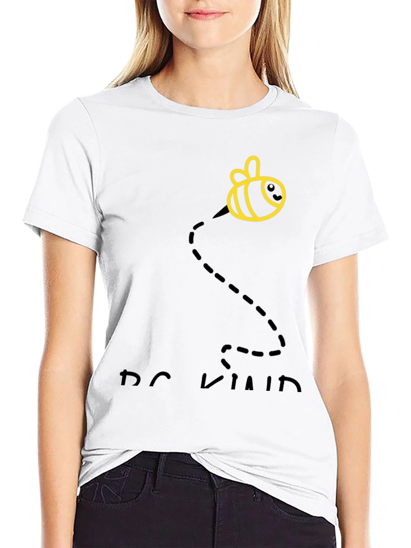 Be Kind Bee T-Shirt - Black Graphic Tee