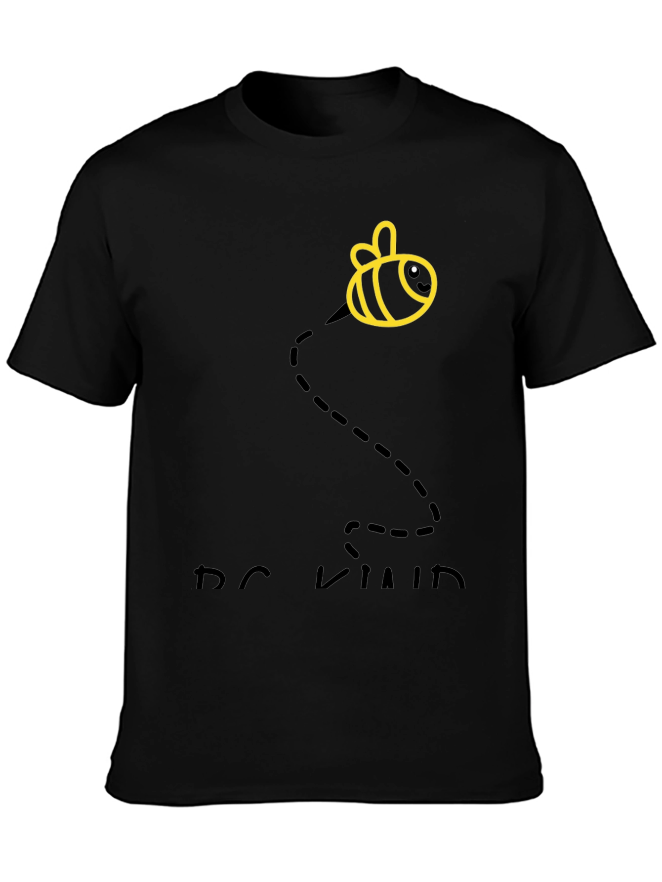 Be Kind Bee T-Shirt - Black Graphic Tee
