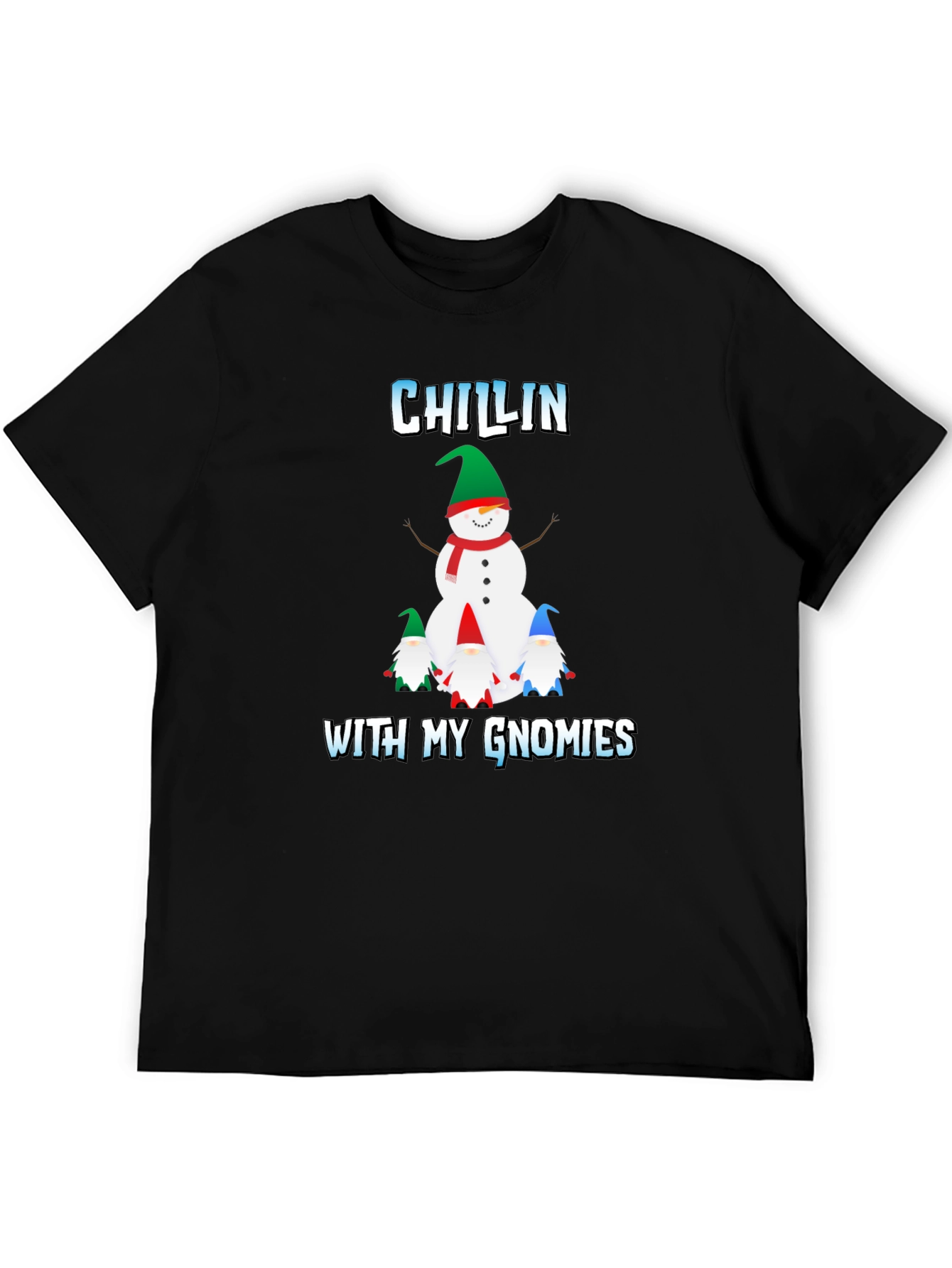 Chillin With My Gnomies Graphic Tee
