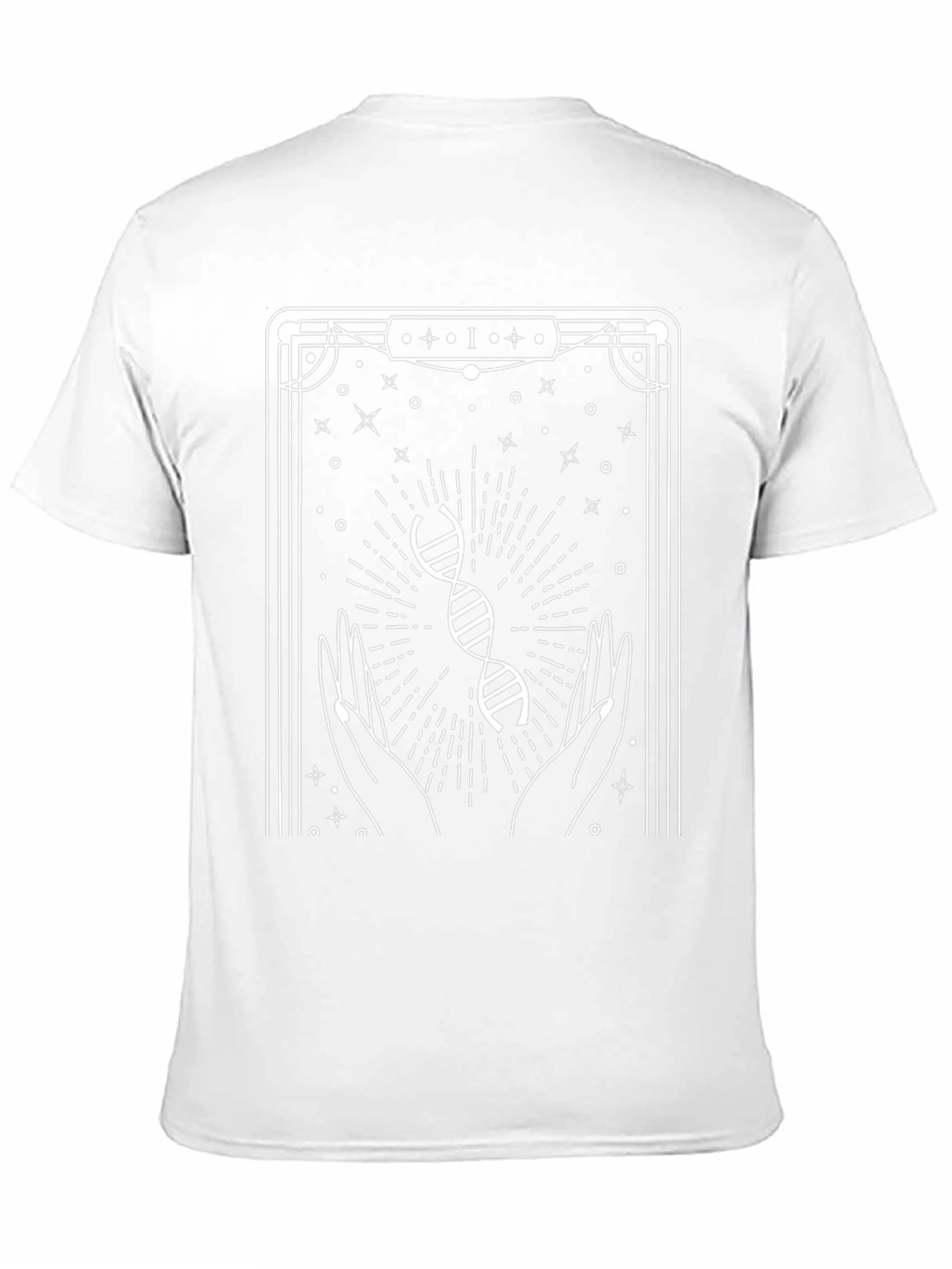 DNA Hands Black Graphic Tee