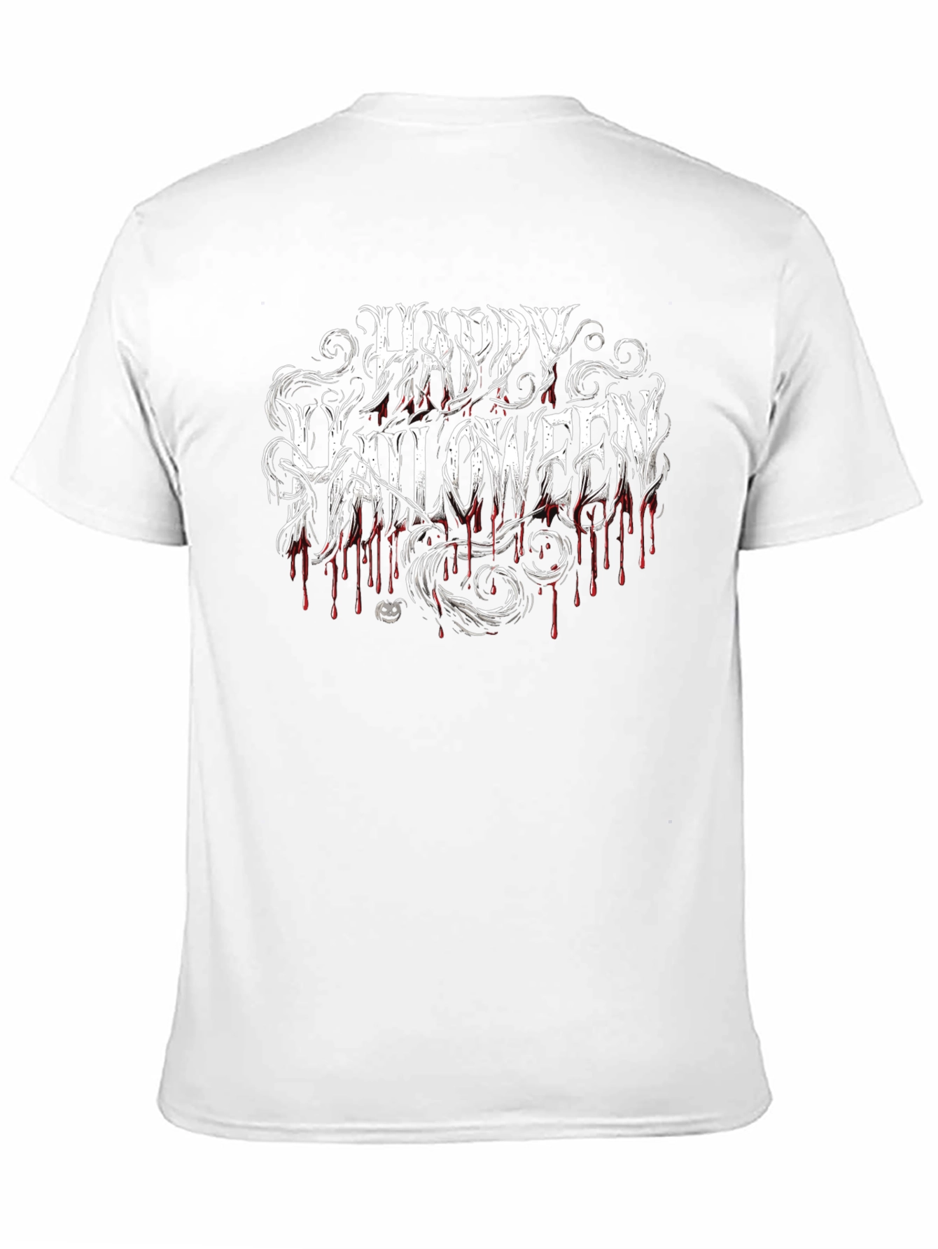 Happy Halloween Graphic Tee - Mens Black T-Shirt