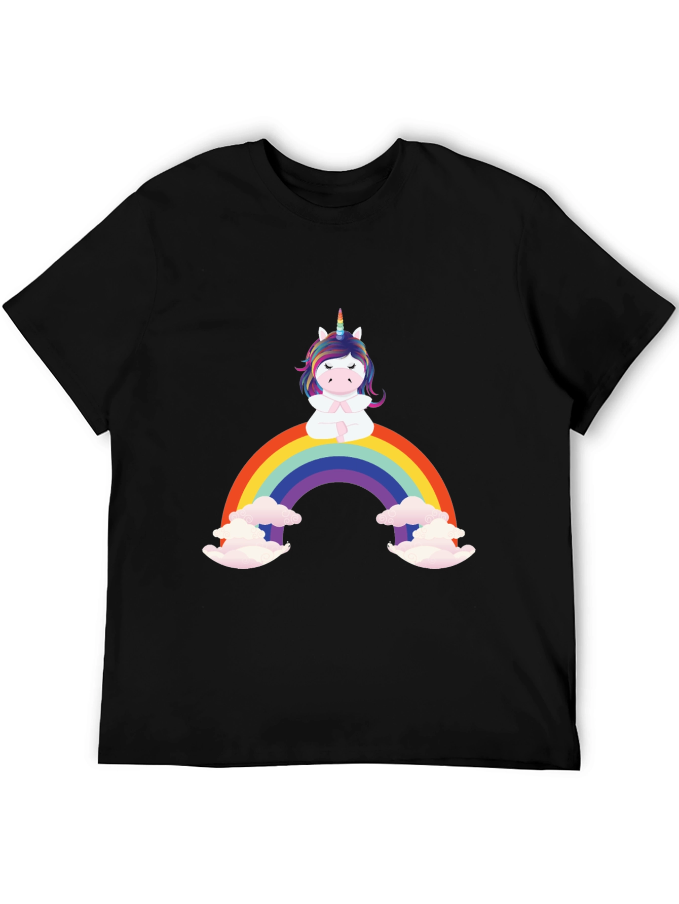 Rainbow Unicorn Graphic T-Shirt