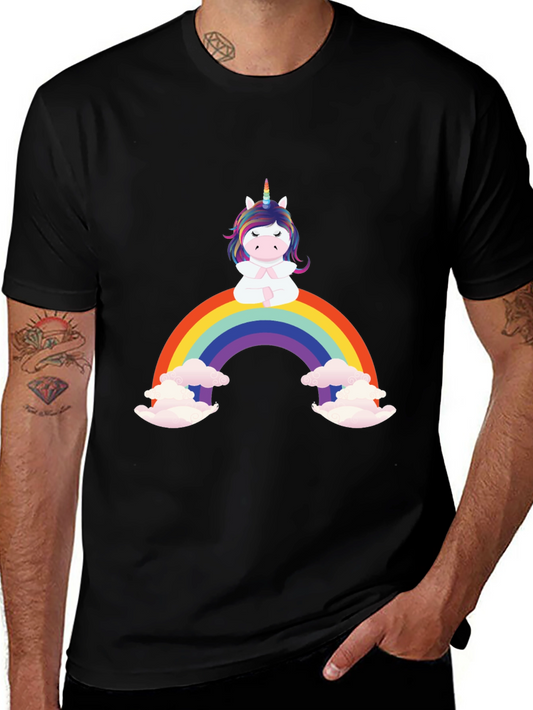 Rainbow Unicorn Graphic T-Shirt