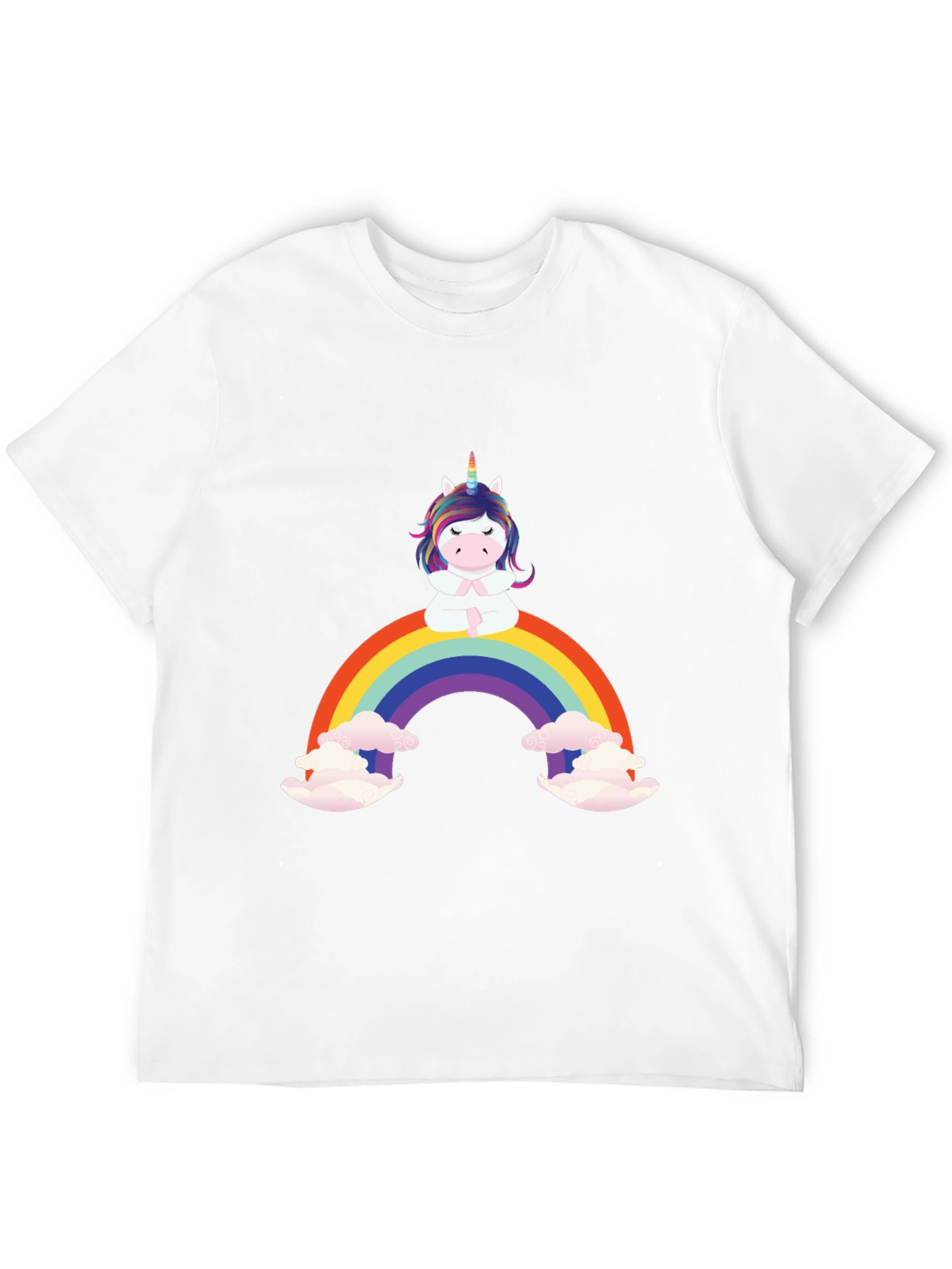 Rainbow Unicorn Graphic T-Shirt