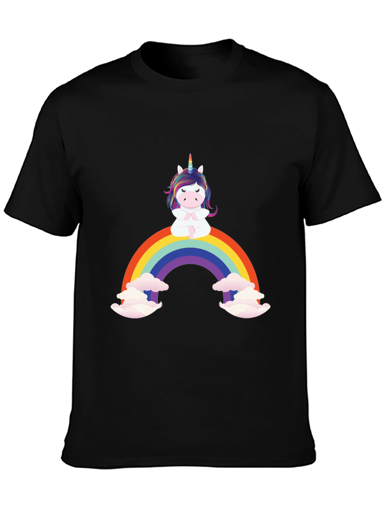 Rainbow Unicorn Graphic T-Shirt