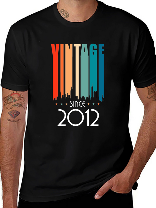 Vintage Since 2012 Graphic T-Shirt