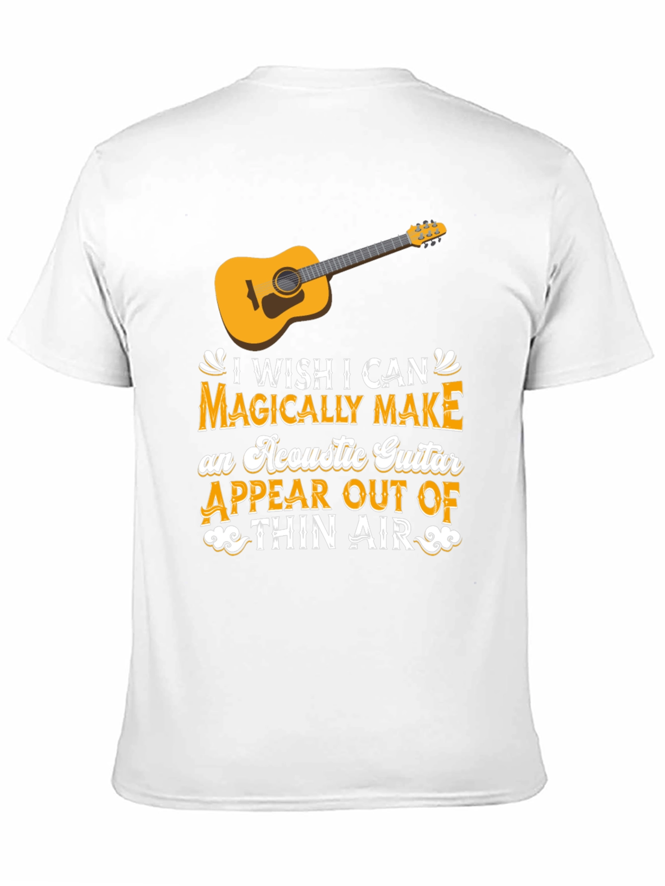 Acoustic Guitar Magic T-Shirt - Musicians Tee