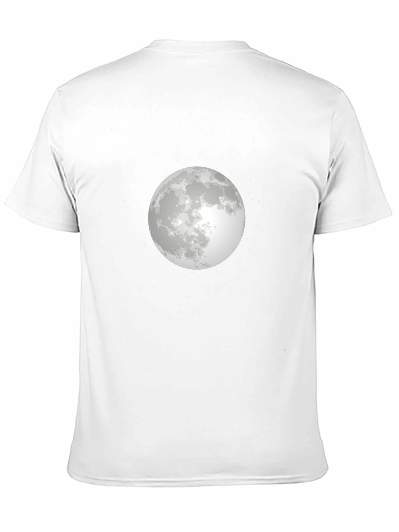 Moon Graphic T-Shirt - Stylish Black Tee