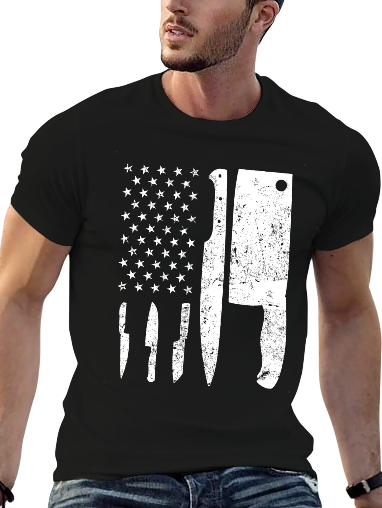 Butcher USA Flag T-Shirt