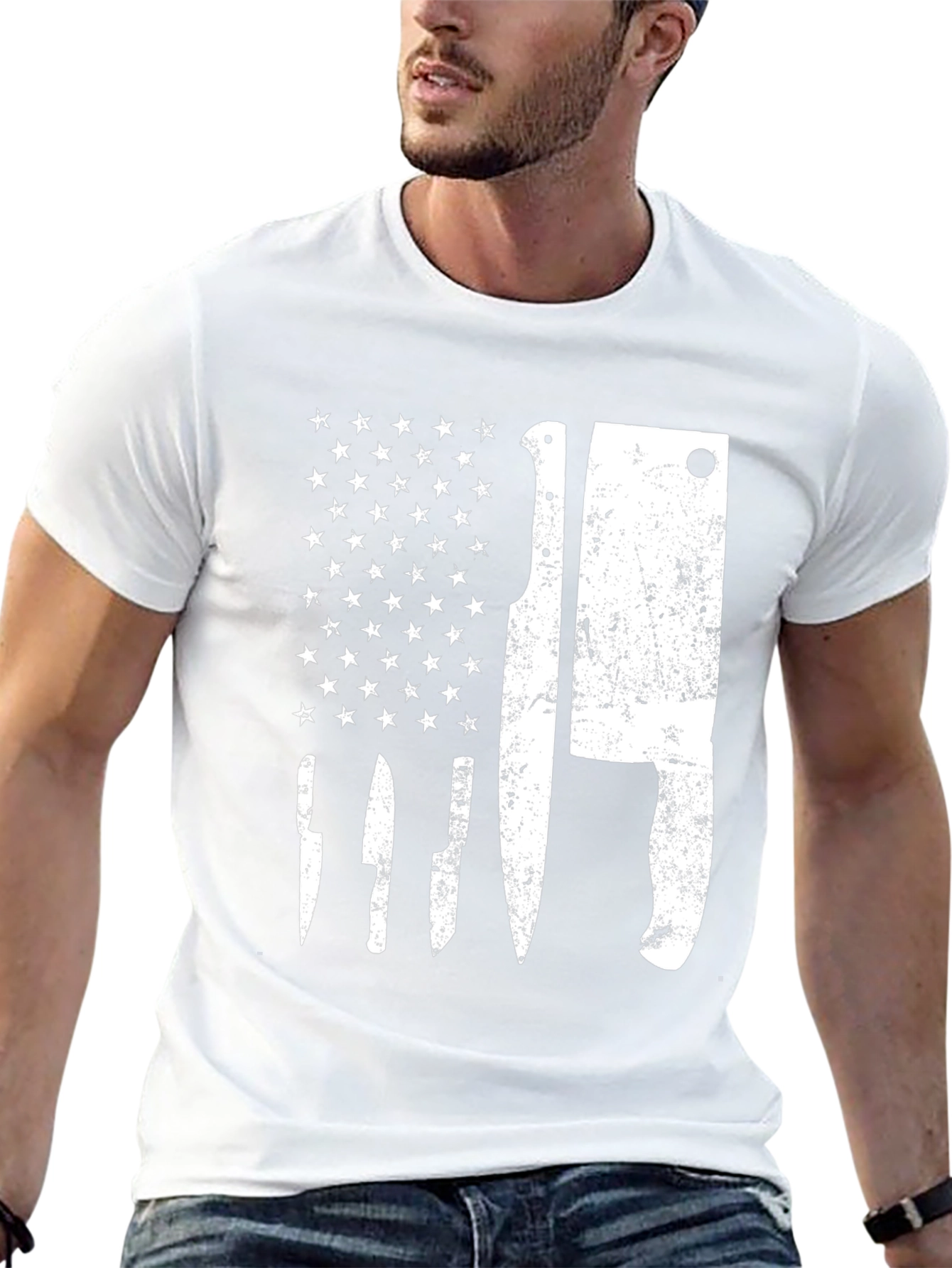 Butcher USA Flag T-Shirt