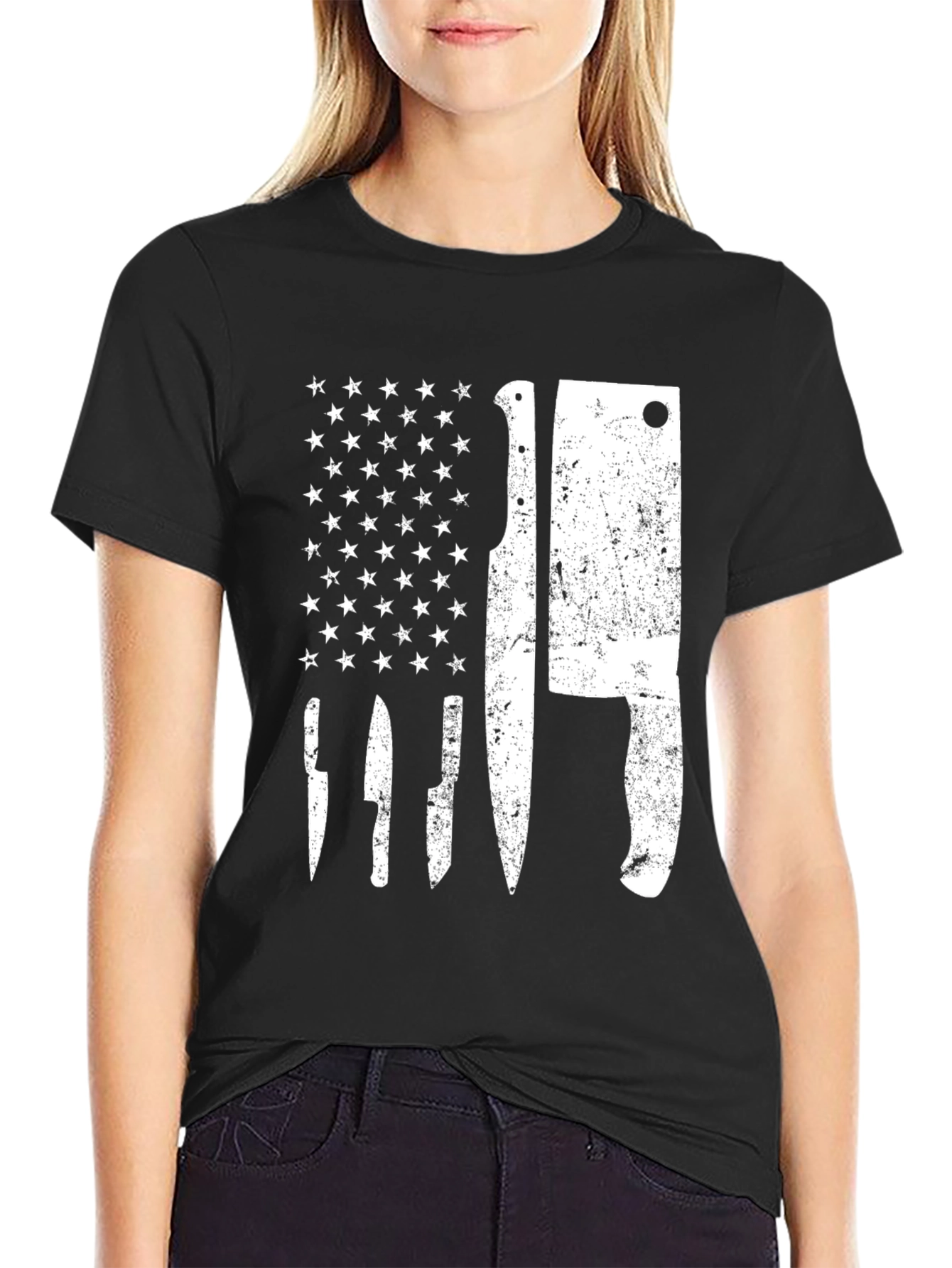 Butcher USA Flag T-Shirt