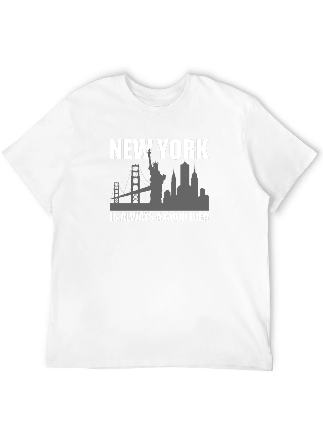 New York City Skyline Graphic T-Shirt