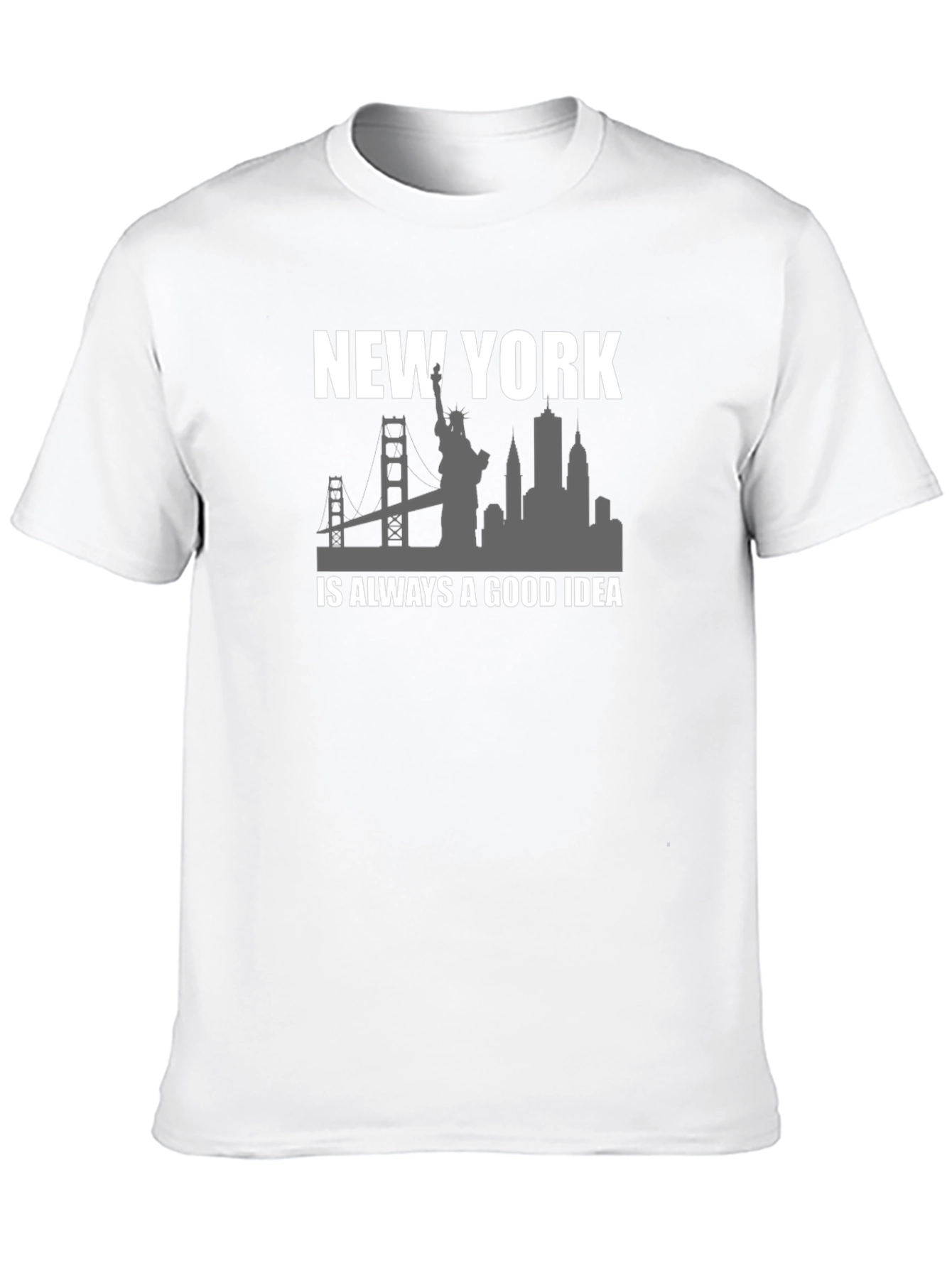 New York City Skyline Graphic T-Shirt