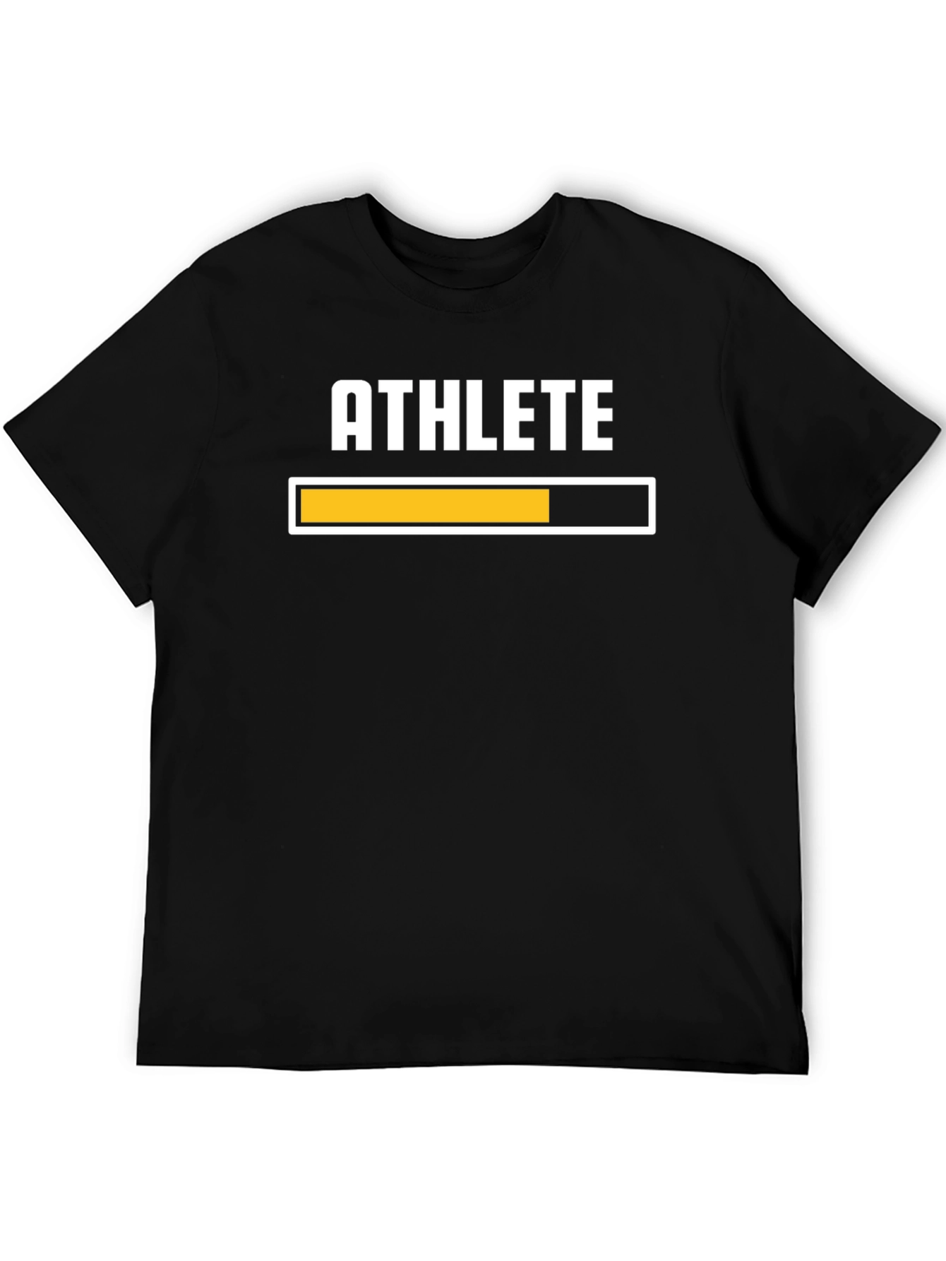 Athlete Loading Black T-Shirt