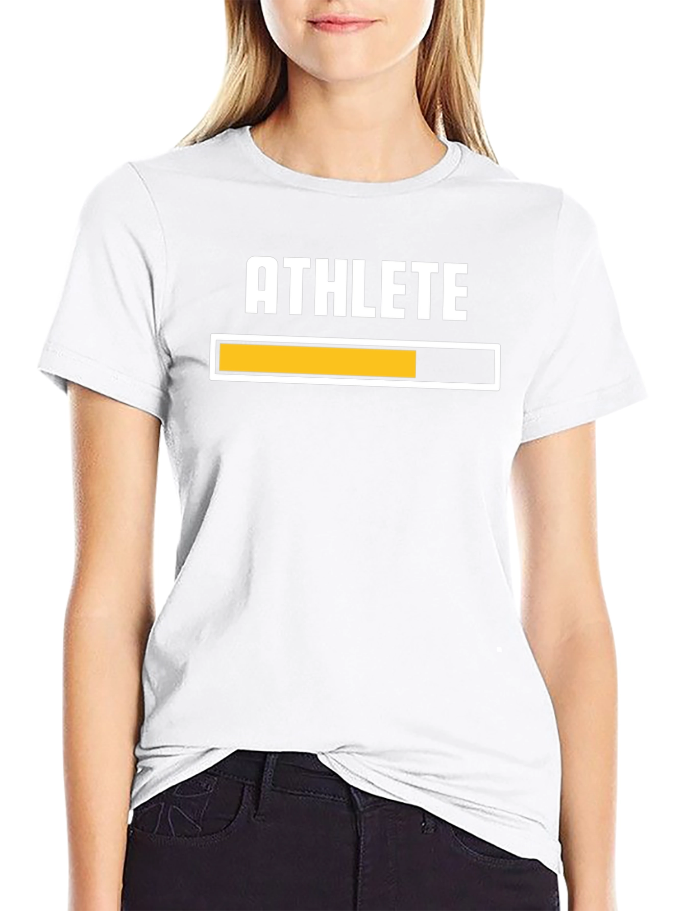 Athlete Loading Black T-Shirt