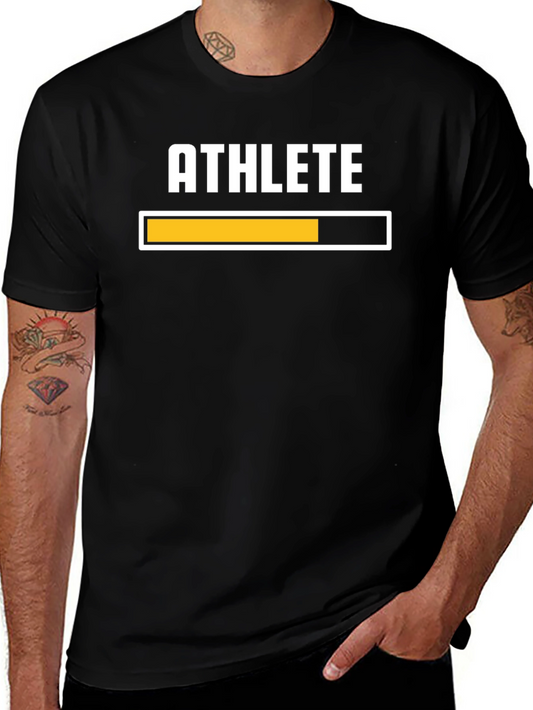 Athlete Loading Black T-Shirt