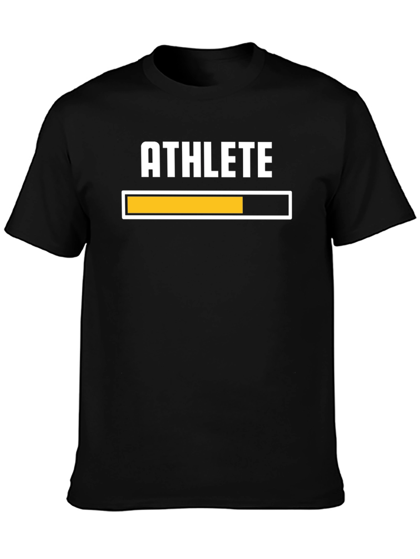 Athlete Loading Black T-Shirt