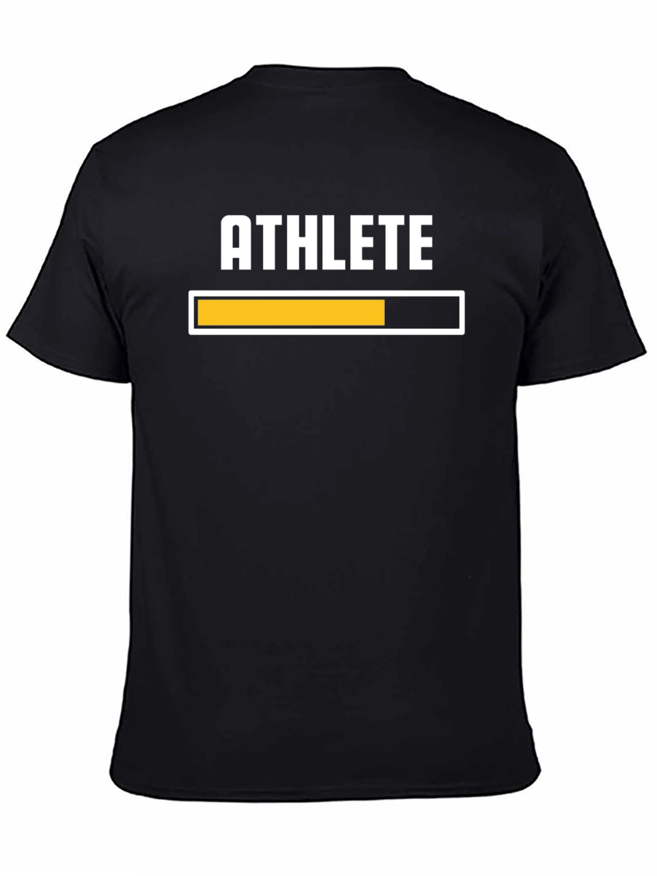 Athlete Loading Black T-Shirt